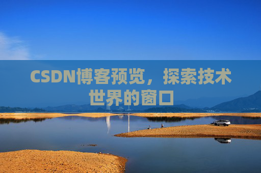 CSDN博客预览，探索技术世界的窗口